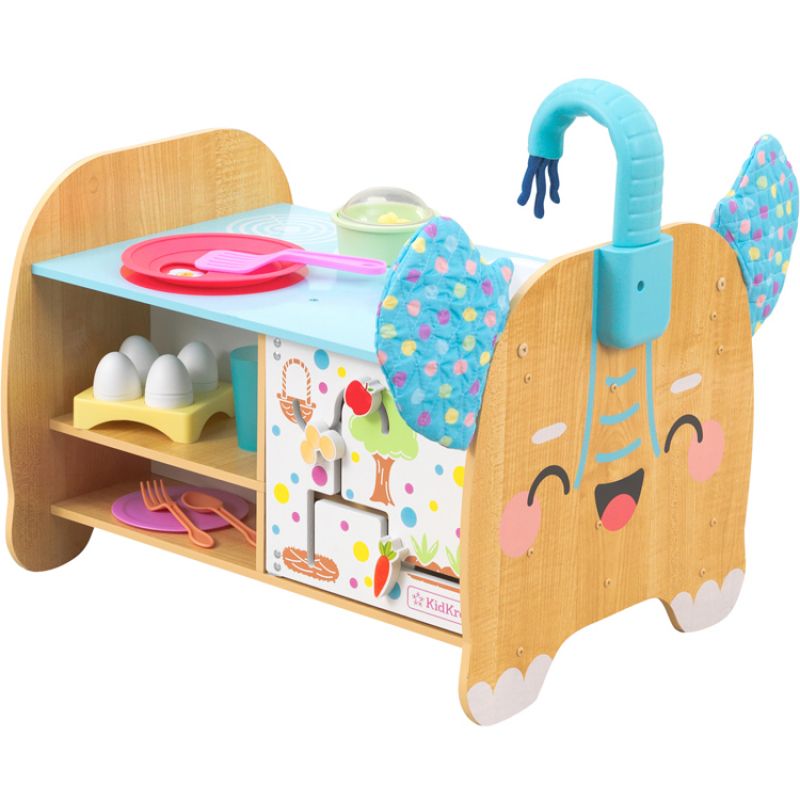 Kitchenette en bois Foodie Friends Cuisine Eléphant KidKraft