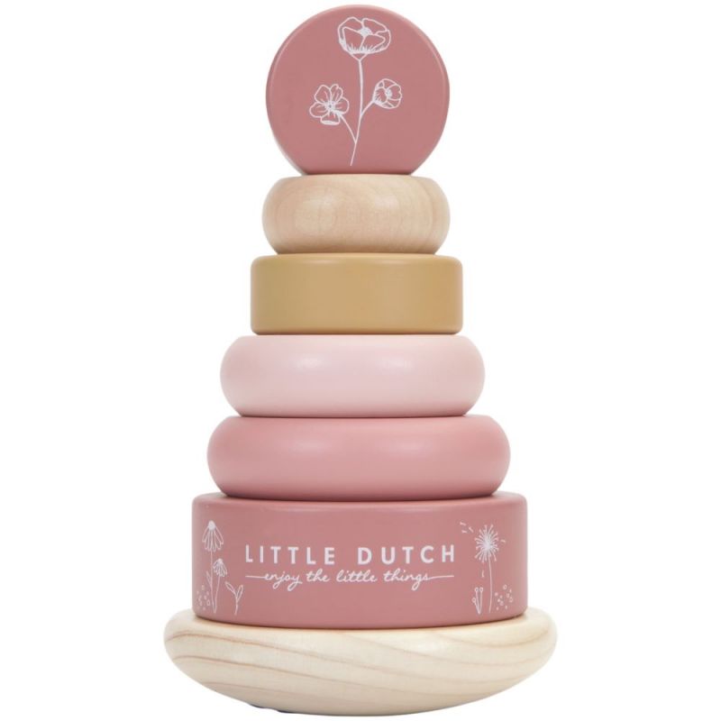Pyramide en bois Wild Flowers Little Dutch