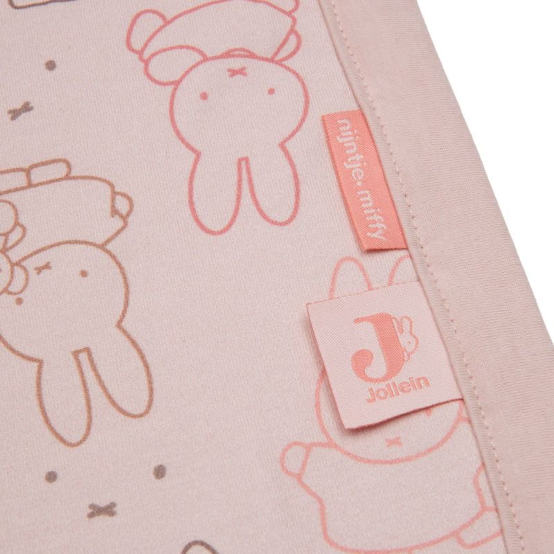 Couverture Miffy Moments Silk Rose (75 x 100 cm) Jollein Produit 6