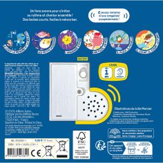 Livre sonore Mes super comptines d'animaux