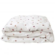 Housse de couette en coton bio Gourmandises (75 x 120 cm) - Kadolis