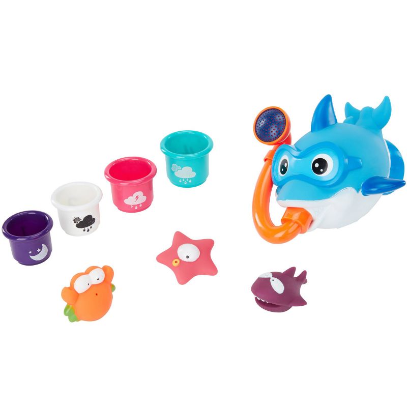 Coffret jouets de bain Rigolo & co (8 pièces) Badabulle