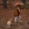 Chariot en rotin Mushroom Natural  par Olli Ella