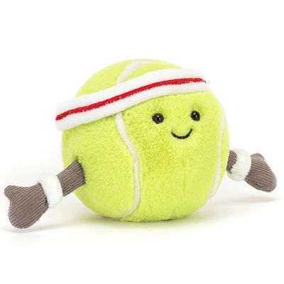 peluche amuseable balle de tennis (9 cm)