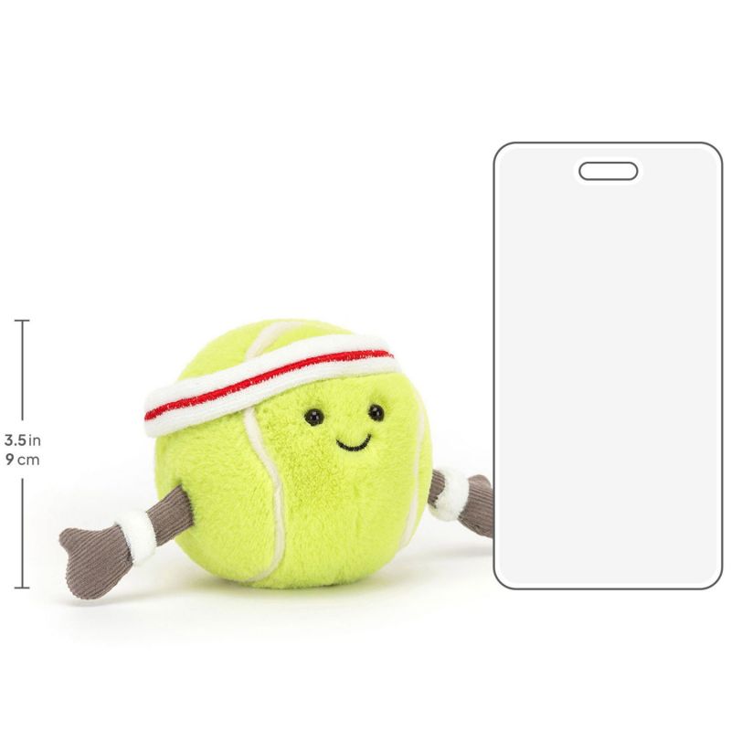 Peluche Amuseable Balle de tennis (9 cm) Jellycat Produit 5