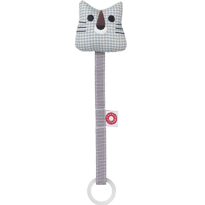 Attache sucette tigre bleu Franck & Fischer