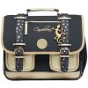 Cartable A4 maternelle Navy Gold Leopard (35 cm) - Caméléon