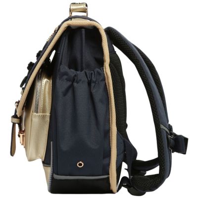 Cartable A4 maternelle Navy Gold Leopard (35 cm)
