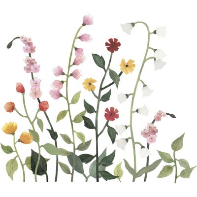 Lilipinso - Stickers fleurs Queyran (64 x 55 cm)