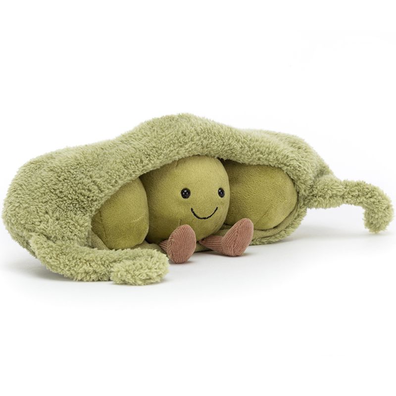 Peluche Amuseable Petits pois dans sa cosse (26 cm) Jellycat