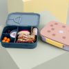 Boîte à goûter Bento Pattern Party bleu et vert Lässig Ambiance 3
