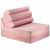 Variation Rose du produit Chauffeuse Flipster Pink Mouse velours côtelé de la marque Wigiwama