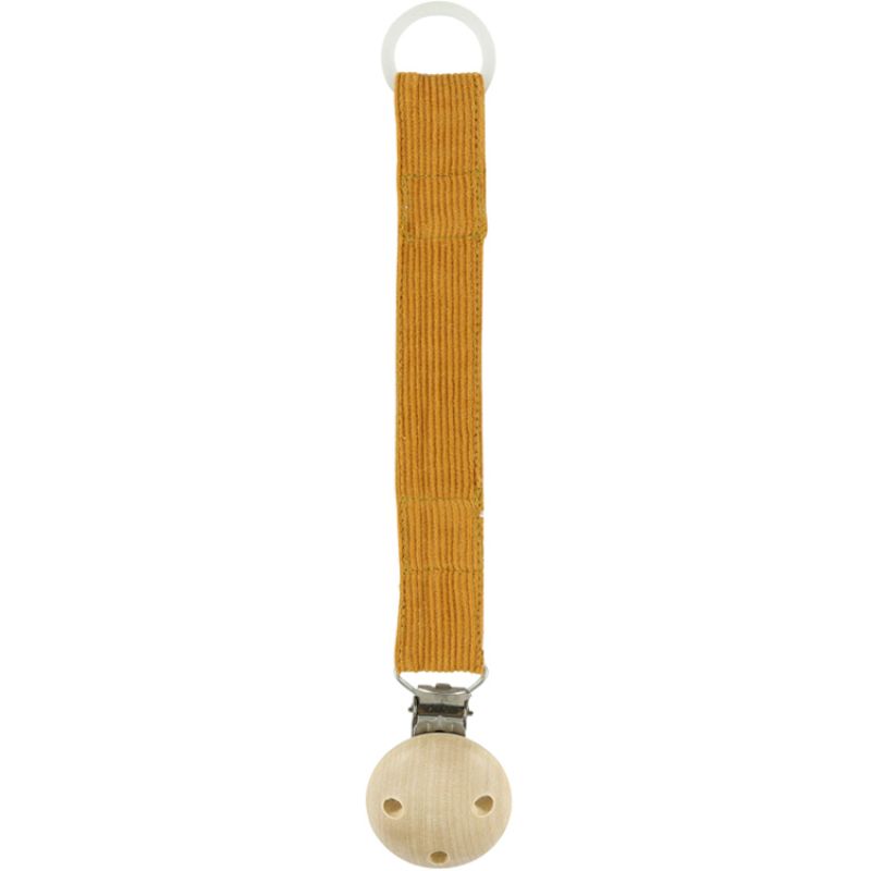 Attache sucette Ribble Ocre Trixie