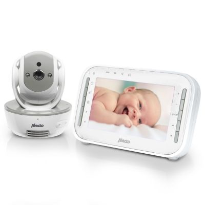 Babyphone avec caméra et écran couleur 4,3 pouces Gray  par Alecto