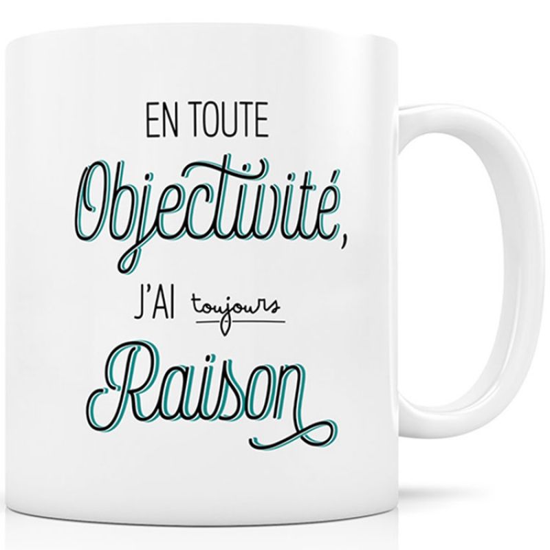 Mug céramique Toujours Raison Créa Bisontine