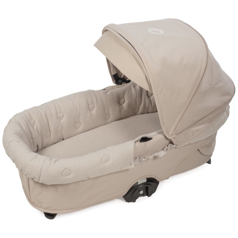 Housse de nacelle avec élastiques + Drap-housse pour nacelle Sintra Beige Walking Mum Produit 2