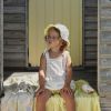 Chapeau d'été Pastel Braids (2-3 ans)  par Elodie