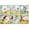 Puzzle cubes en bois Animaux de la Ferme Janod Produit 3