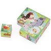 Puzzle cubes en bois Animaux de la Ferme Janod Produit 4