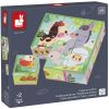 Puzzle cubes en bois Animaux de la Ferme Janod Packaging 8