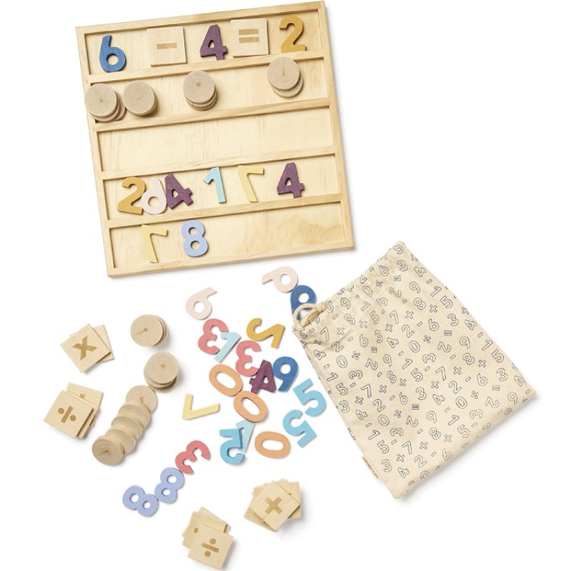 Planche de calcul en bois Kid's Base Kid's Concept