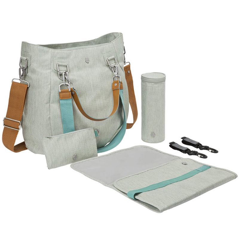 Sac à langer Green Label Mix'n Match gris clair Lässig