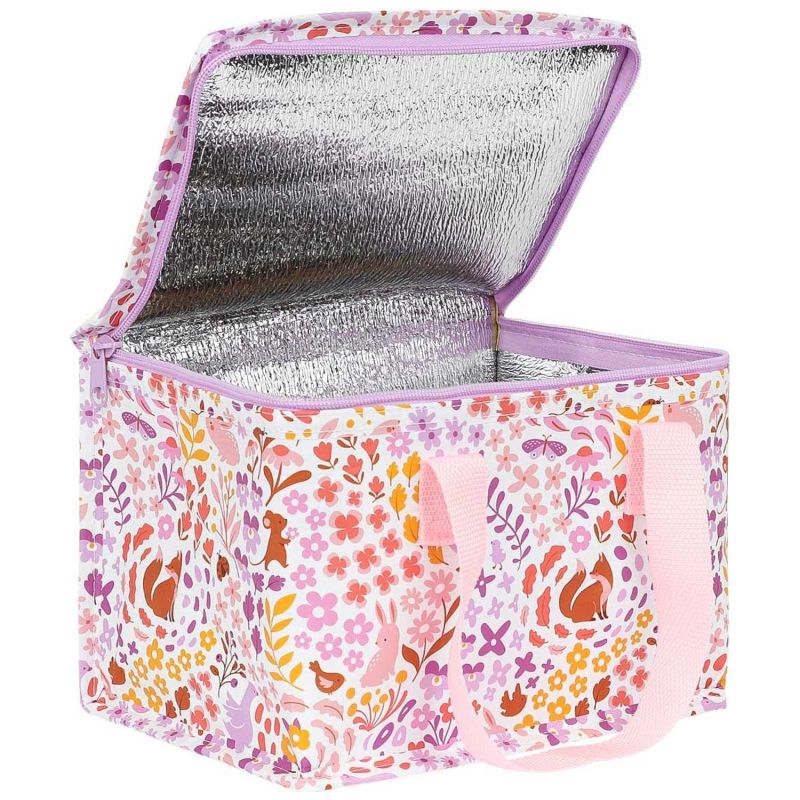 Sac isotherme Fleurs du jardin (5,5 L) A Little Lovely Company Produit ouvert 3
