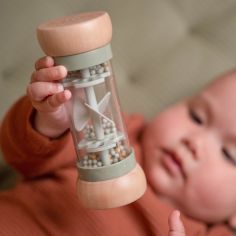 Hochet de pluie en bois Little Farm