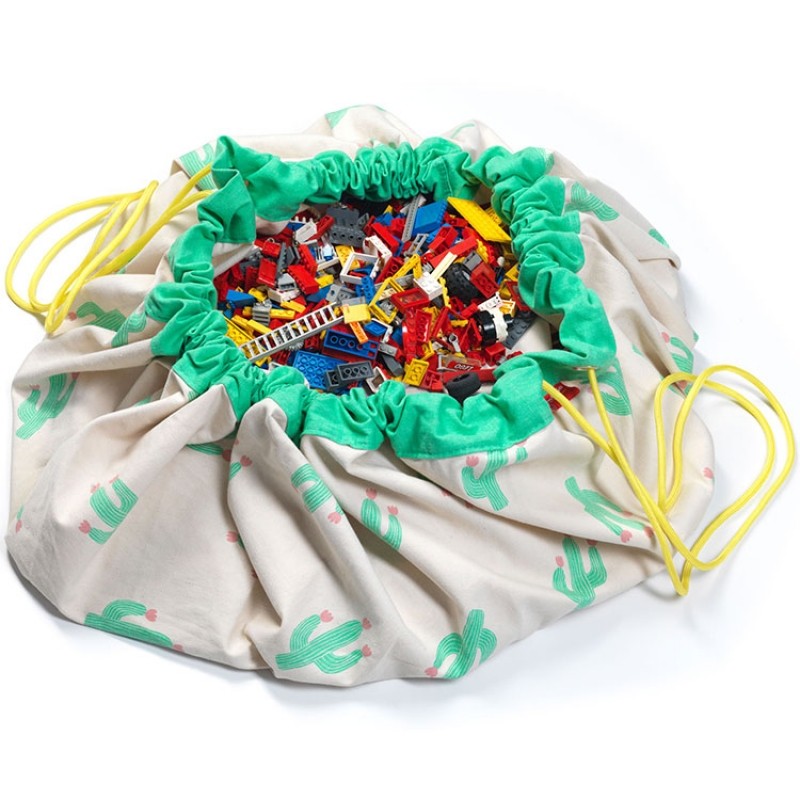 Sac à jouets 2 en 1 Cactus Play&Go