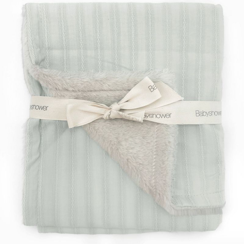 Couverture polaire Lullaby Mint (80 x 66 cm) Babyshower Produit 1