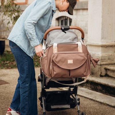 Sac à langer Genève cacao
