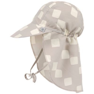 Casquette protège nuque anti-UV Motif damier (1-3 ans) Lässig 