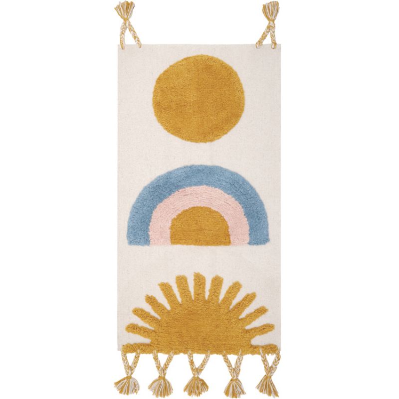 Tenture murale arc-en-ciel et soleil Sunshine Nattiot