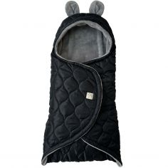 Couverture nomade pour bébé Recy black-grey - Kaiser