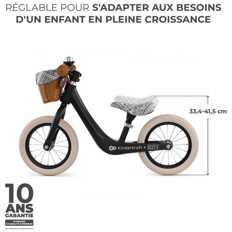 Draisienne Rapid 2 x Bizuu Lunar Black Kinderkraft Produit 3