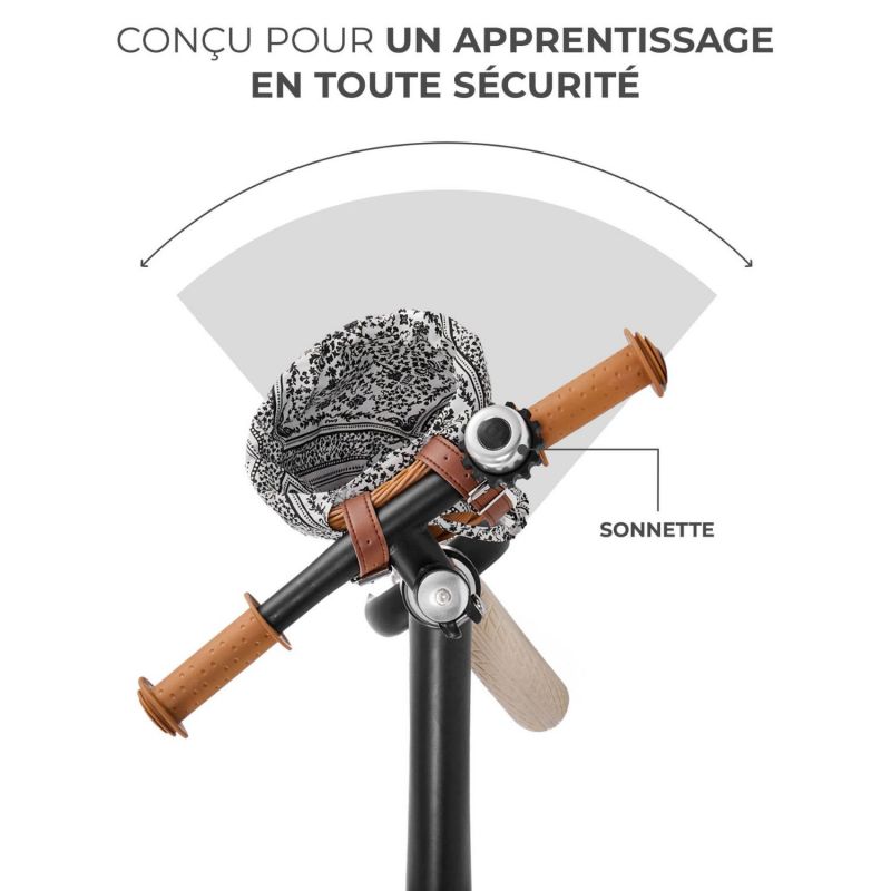 Draisienne Rapid 2 x Bizuu Lunar Black Kinderkraft Produit 4