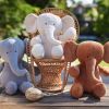 Peluche éléphant Storm Grey (37 cm)  par Jollein