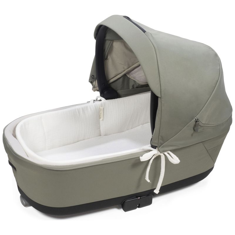 Housse de nacelle avec tiges et Drap housse pour nacelle Little Bloom Blanc Pasito a pasito Produit 2