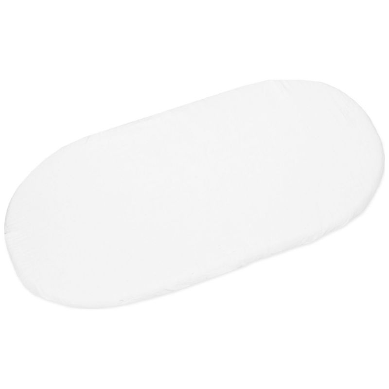 Housse de nacelle avec tiges et Drap housse pour nacelle Little Bloom Blanc Pasito a pasito Produit 4