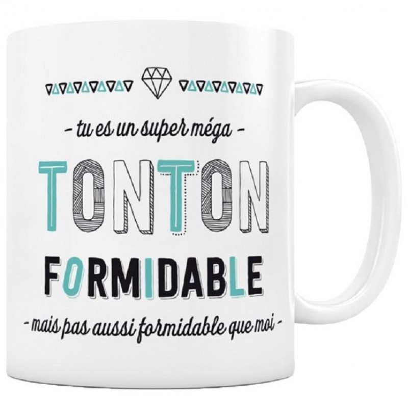 Mug Tonton formidable Créa Bisontine