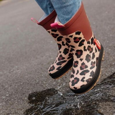 Bottes de pluie Léopard (pointure 24)