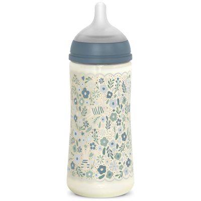 Biberon tétine SXPro L Wonderland Liberty bleu (360 ml)