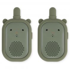Paire de Talkie-Walkie Olivine - Konges Slojd