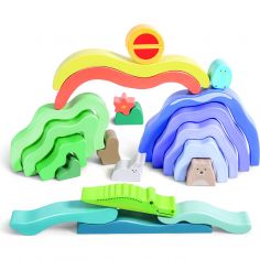 Blocs à empiler Nature et Animaux - Hape