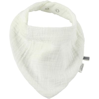 Bavoir bandana Bliss blanc Les Rêves d'Anaïs