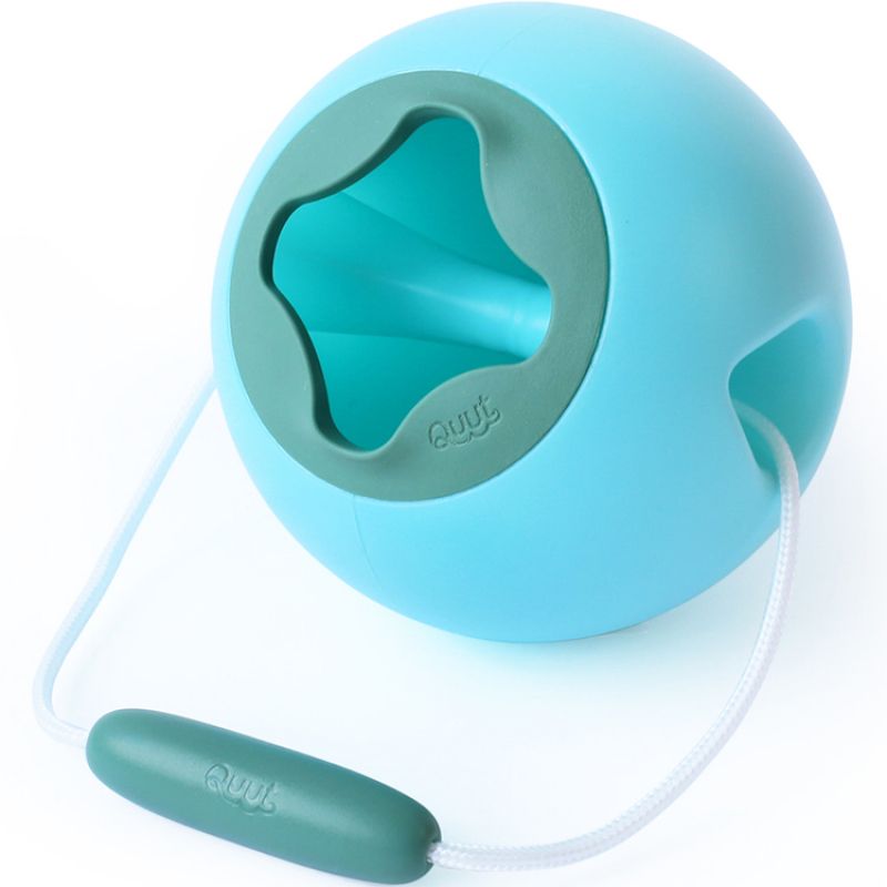 Seau rond Mini Ballo bleu et vert (1,7 L) Quut