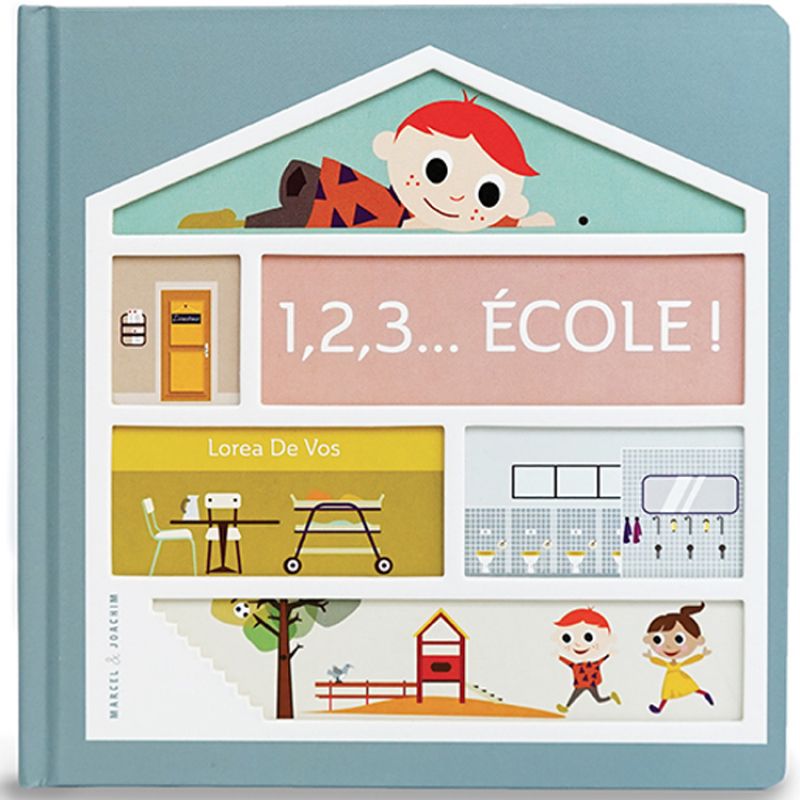 Livre 1, 2, 3... Ecole ! Marcel et Joachim