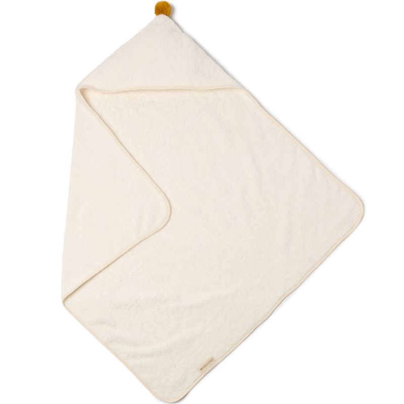 Cape de bain écru So cute (73 x 73 cm) Nobodinoz Produit 1 grande taille