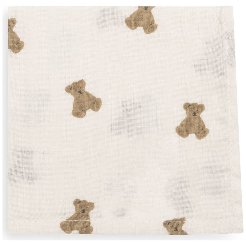 Lot de 3 mini langes Mini Teddy Bear (31 x 31 cm) Jollein Produit 3