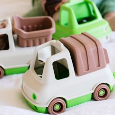 Camion Poubelle Crème